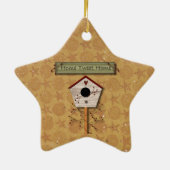 ホームツイートホームオーナメント セラミックオーナメント (裏面)