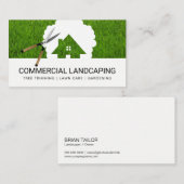 ホームツリーロゴ | グラス | シアーズ 名刺 (正面/裏面)