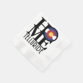 ホームテルリドコロラド 縁ありカクテルナプキン (角)