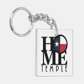 ホームテンプルテキサス州 キーホルダー (正面左)