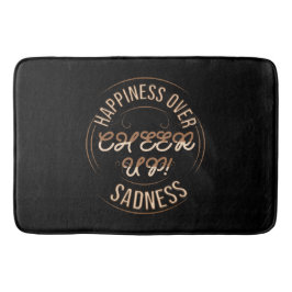 ホームデコにおしゃれなバスマット 笑顔をプラス  バスマット