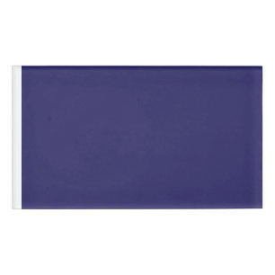 ホームデコを青で強化スタイリッシュする 名札