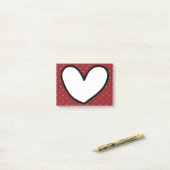 ホームデコレーションおもしろいスタイリスト甘いハートパターン ポストイット (デスク上)