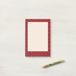 ホームデコレーションおもしろいスタイリスト甘いハートパターン ポストイット