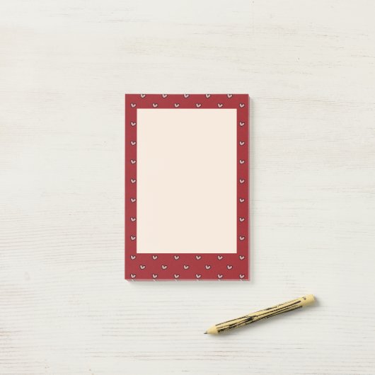 ホームデコレーションおもしろいスタイリスト甘いハートパターン ポストイット (デスク上)