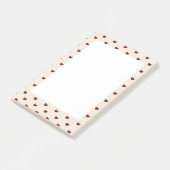 ホームデコレーションおもしろいスタイリスト甘いハートパターン ポストイット (アングル)