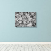 ホームデコレーション用のペブルストーンズのキャンバス印刷 キャンバスプリント (インサイチュ (ウッドフロア))