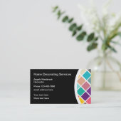 ホームデコレーター名刺 名刺 (スタンド正面)