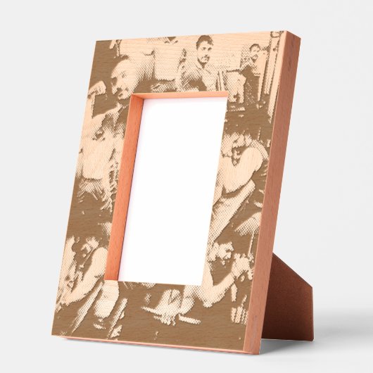 ホームデコーフレーム印刷されたデザインフレーム レーザー彫刻フレーム (左)