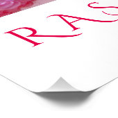 ホームデコールのラズベリーキッチンアートポスター ポスター (コーナー)