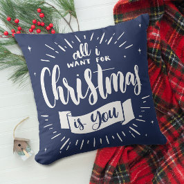 ホームデコールフェスティバルスノーフレークネイビーブルー クッション