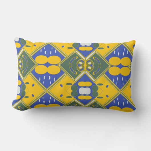 ホームデコール – 装飾用クッション ランバークッション (正面)