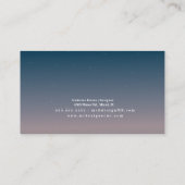 ホームデザイナー インテリア デザイナー 名刺 (裏面)