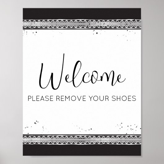 ホームデッキ靴のサインのポスターを外して ポスター (正面)