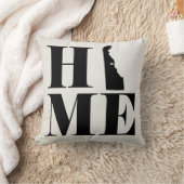 ホームデラウェア州ピローあなたの色を選択 クッション (ブランケット)