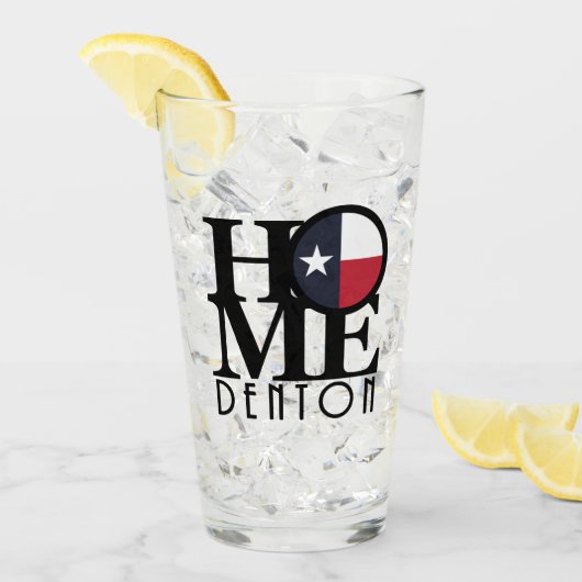 ホームデントンテキサス州 タンブラーグラス (アイス正面)