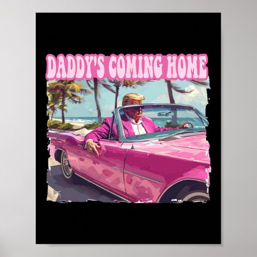 ホームトランプシャツマガおもしろいドナルドトランプ2024 ポスター (正面)