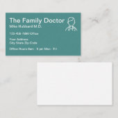 ホームドクター専門のデザイン 名刺 (正面/裏面)