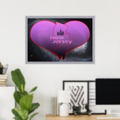 ホームニュージャージー ポスター (ホームオフィス)