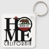 ホームネバダシティカリフォルニア キーホルダー (裏面)