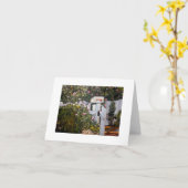 ホームノートカードからのレター カード (黄色い花)