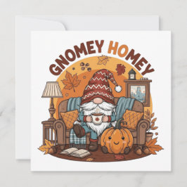 ホームノームの季節のかぼちゃデザイン 招待状