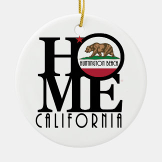 ホームハンティントンビーチカリフォルニア セラミックオーナメント