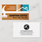 ホームハンマー垂直線 名刺 (正面/裏面)