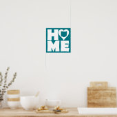 ホームハート州ポスター署名 ポスター (キッチン)