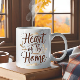 ホームハート | 名前パーソナライズされたの変更 コーヒーマグカップ