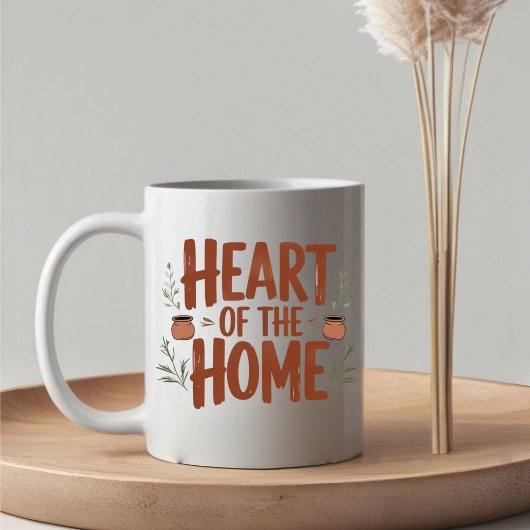 ホームハート | 名前パーソナライズされたの変更 コーヒーマグカップ
