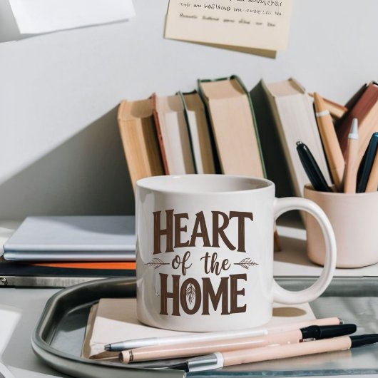 ホームハート | 名前パーソナライズされたの変更 コーヒーマグカップ