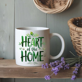 ホームハート | 名前パーソナライズされたの変更 コーヒーマグカップ
