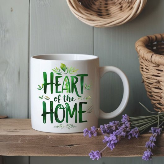 ホームハート | 名前パーソナライズされたの変更 コーヒーマグカップ