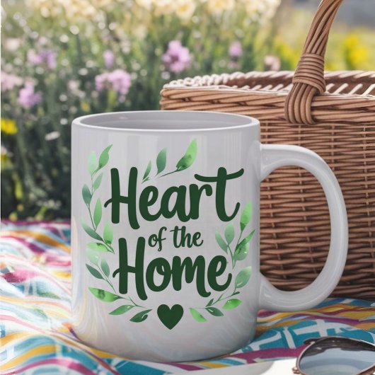 ホームハート | 名前パーソナライズされたの変更 コーヒーマグカップ