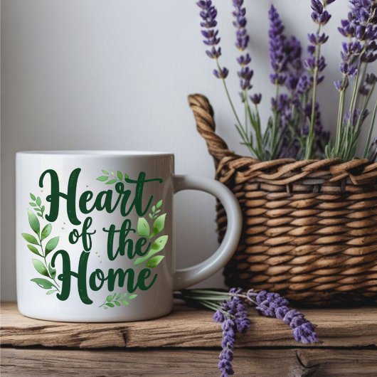 ホームハート | 名前パーソナライズされたの変更 コーヒーマグカップ