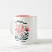 ホームハート – 母の日 ツートーンマグカップ (正面左)