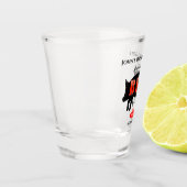 ホームバックヤードグリリングビールソーダハンドルショットグラス ショットグラス (左)