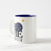 ホームバッジャーアラクスカ11oz ツートーンマグカップ (正面左)