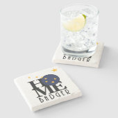 ホームバッジャーアラスカ ストーンコースター (横)