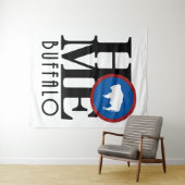 ホームバッファローワイオミング タペストリー (インサイチュ(横))