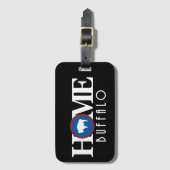 ホームバッファローWY ラゲッジタグ (正面縦)