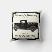 ホームバーおもしろいムーンシャインジュグヴィンテージ クッション (裏面)