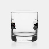 ホームバーおもしろいムーンシャインロックスウィスキーグラス ウイスキーグラス (左)