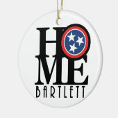 ホームバートレットテネシー セラミックオーナメント (左)