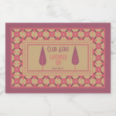 ホームバーミニリカーボトルラベルプロモーション リキュールボトルラベル (シングルラベル)