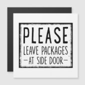 ホームパッケージ、サイドドア離れのパッケージをお願い – (正面/裏面)