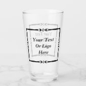 ホームパーソナライズされたまたはビジネス タンブラーグラス (裏面)