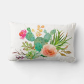 ホームパーソナライズされたアドレス枕 ランバークッション (裏面)