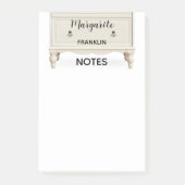 ホームパーソナライズされたオフィスのボトムドロワーのメモ ポストイット (正面)